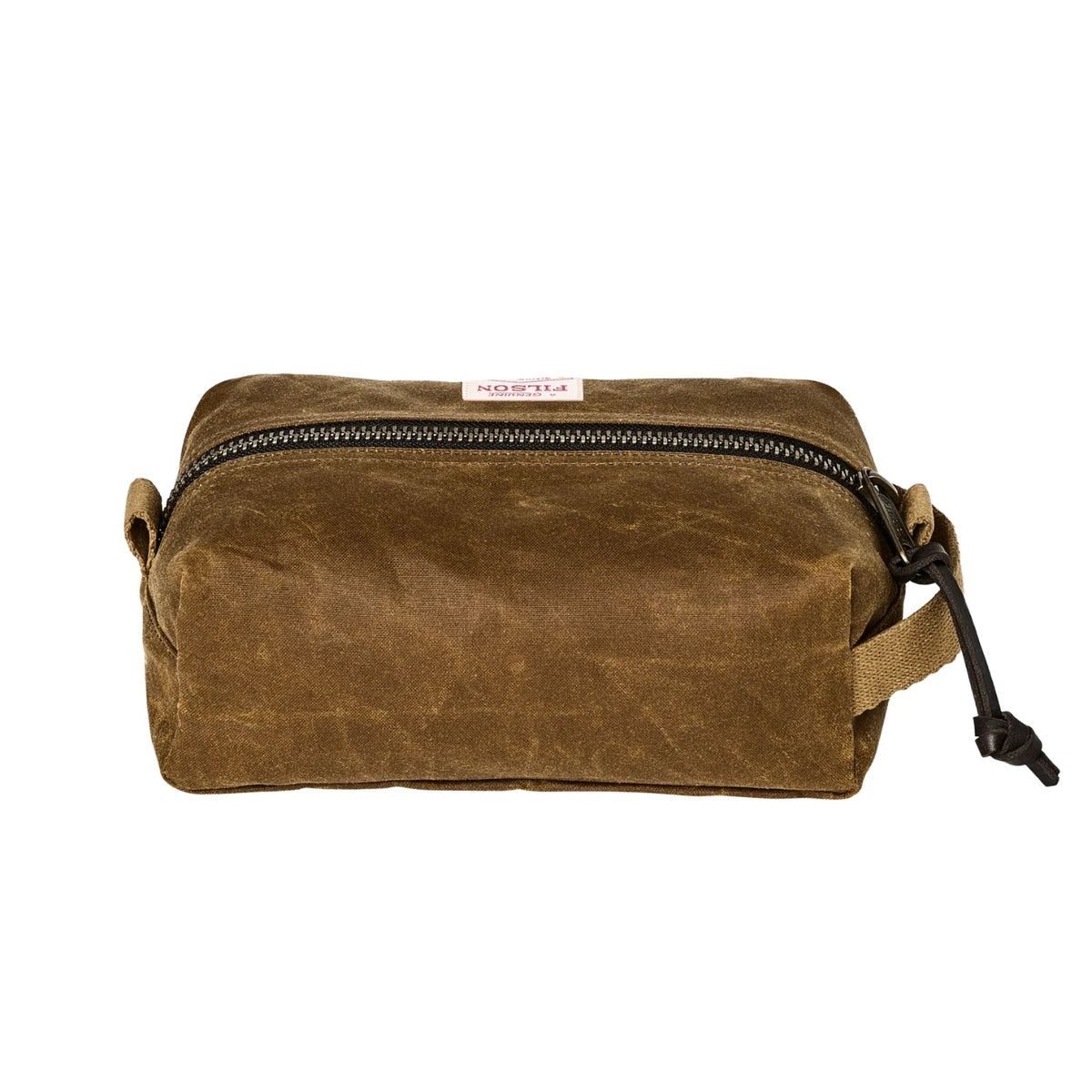 Filson Tin Cloth Travel Kit — Dark Tan — view 2
