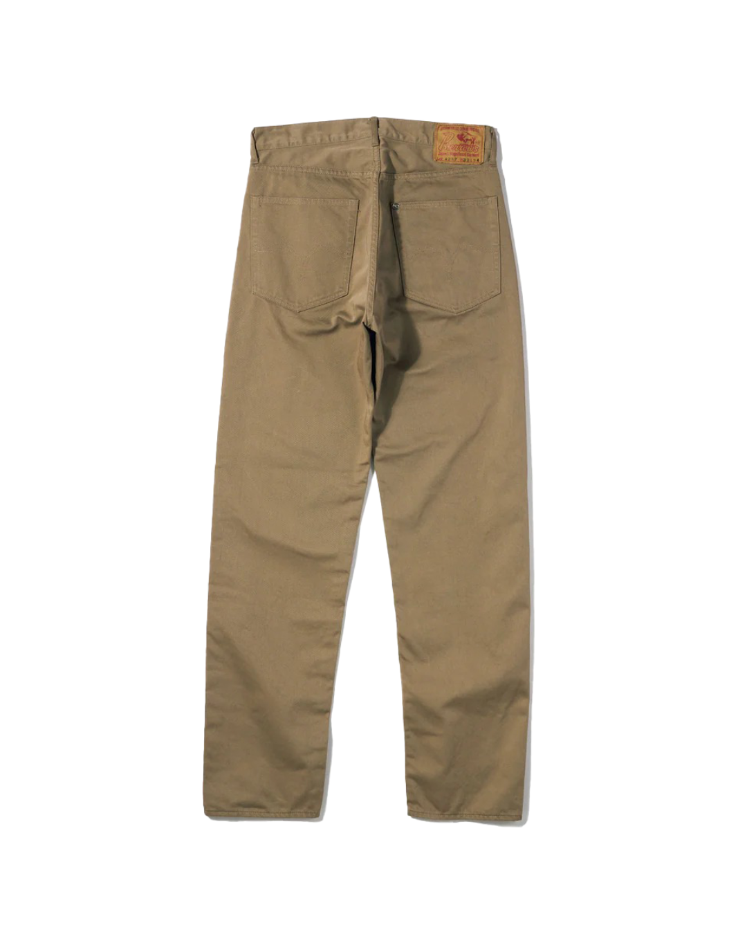 Pherrow's Vintage Satin 5 Pocket Pants — Moca — view 2
