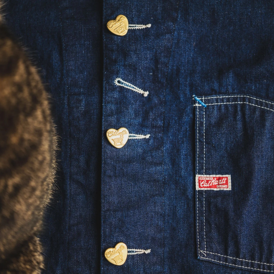 TCB Jeans Cathartt Chore Coat — Denim — view 2