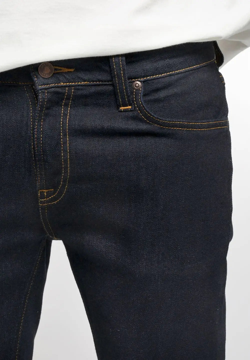 Nudie Jeans Skinny Lin — Dry Deep Orange — view 3