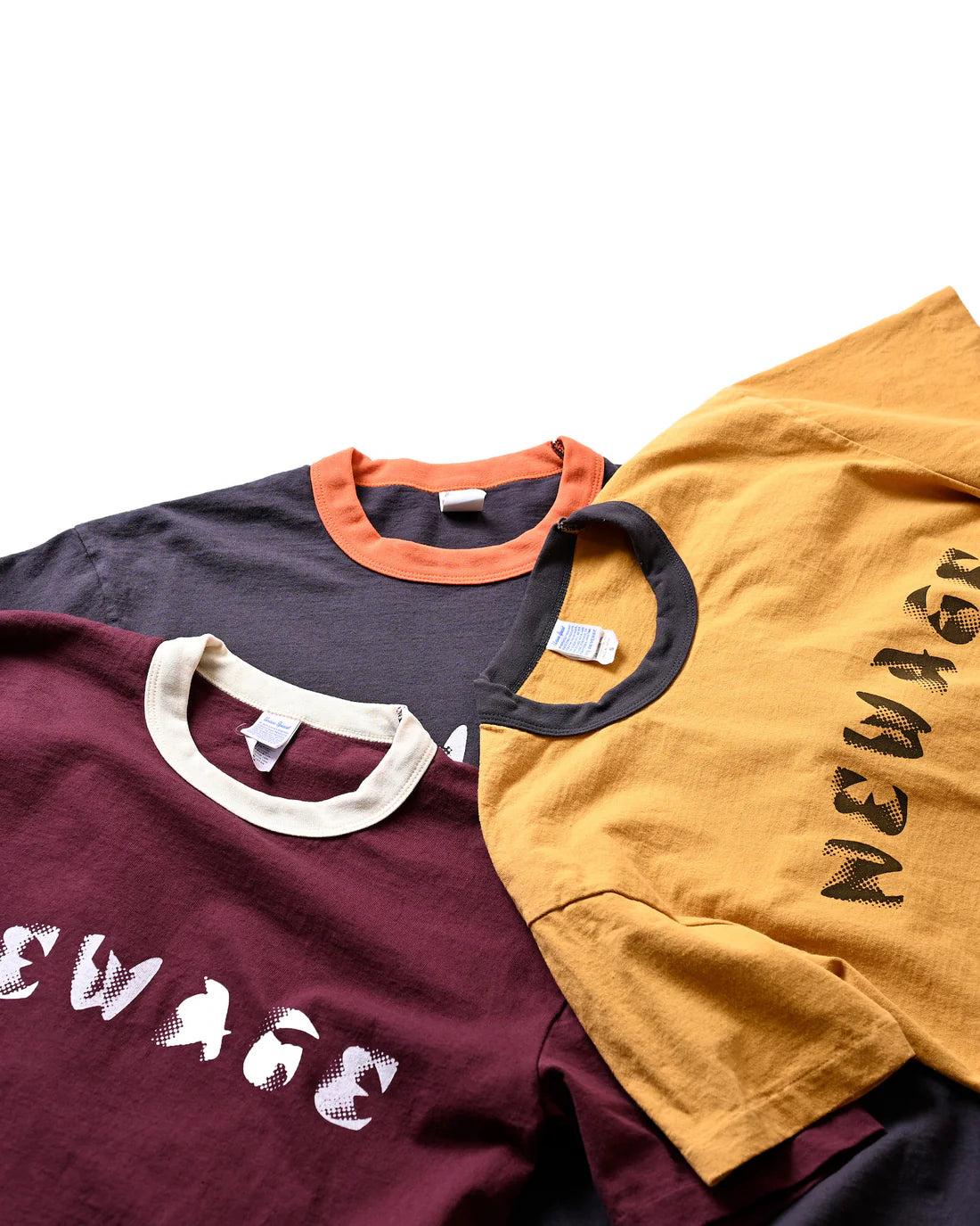 UNISON SPECIAL S/S NICKY 16/-DE RINGER TEE(NEWAGE) - CHACOAL