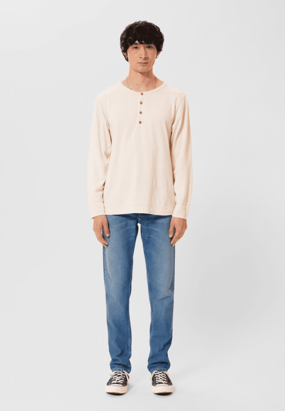 Nudie Jeans Steady Eddie Ii — Blue Haze — view 3