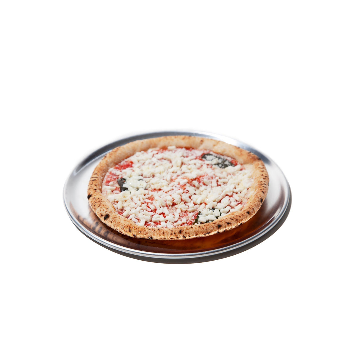 Puebco Aluminium Round Tray / ø10" — front view
