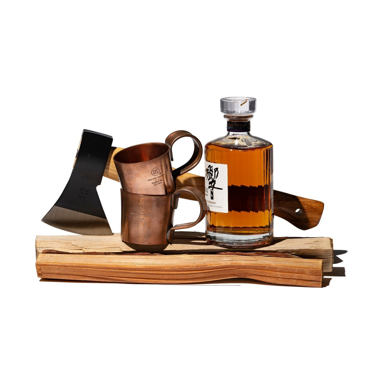 Puebco Heavy Copper Mug — front view
