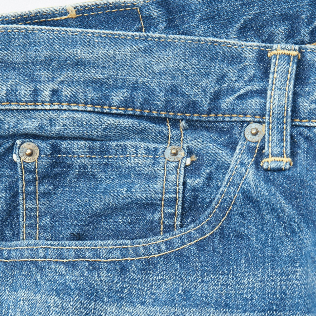 orSlow 105 Standard Selvedge Denim — 2 Year Wash — view 3