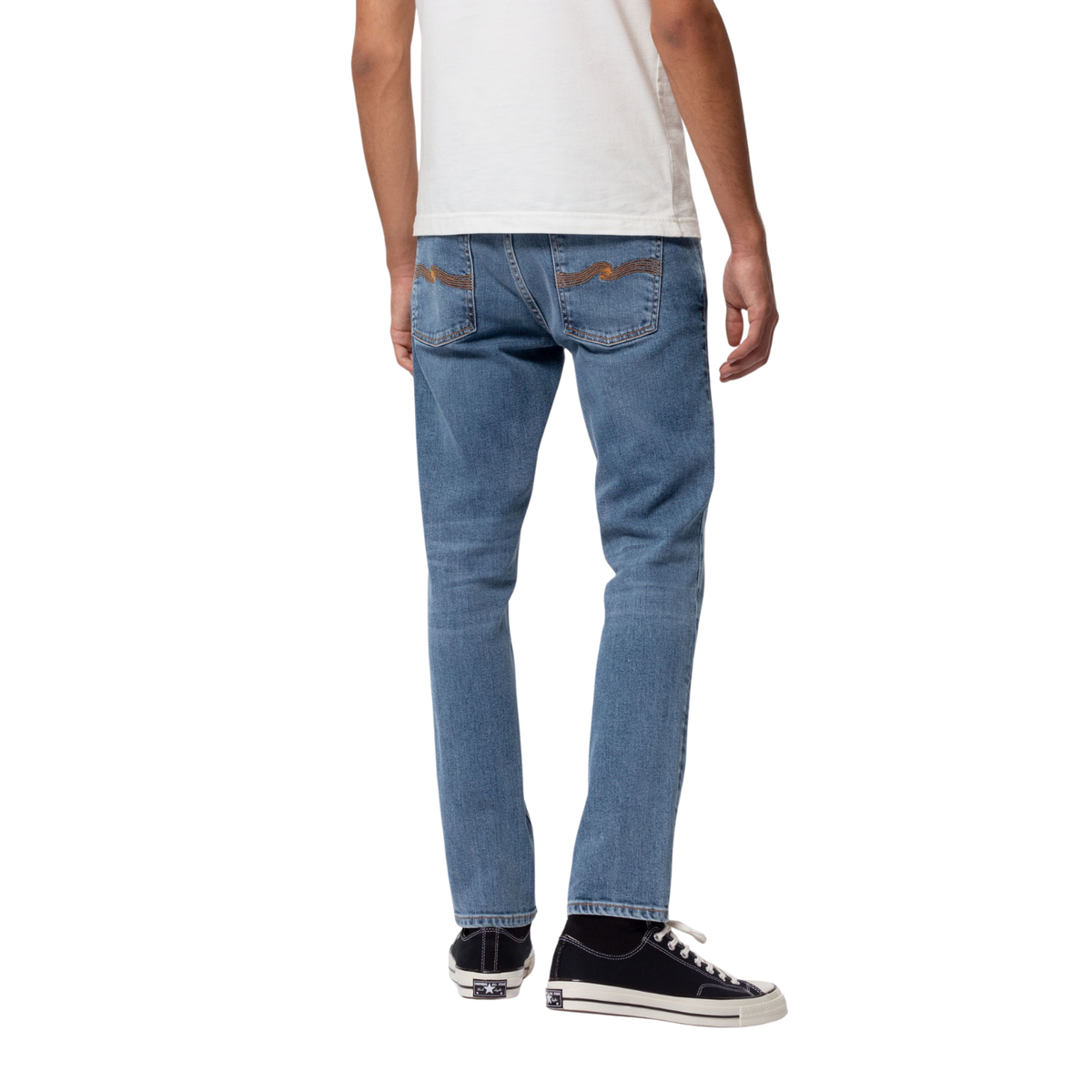 Nudie Jeans Lean Dean — Lost Orange — view 4