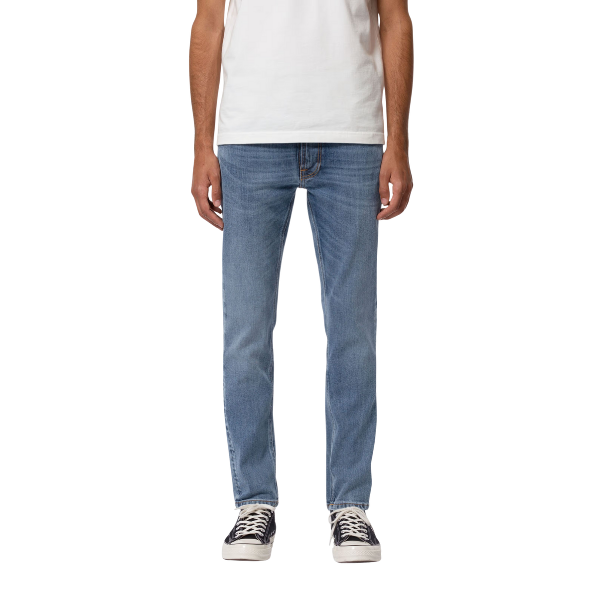 Nudie Jeans Lean Dean — Lost Orange — view 5
