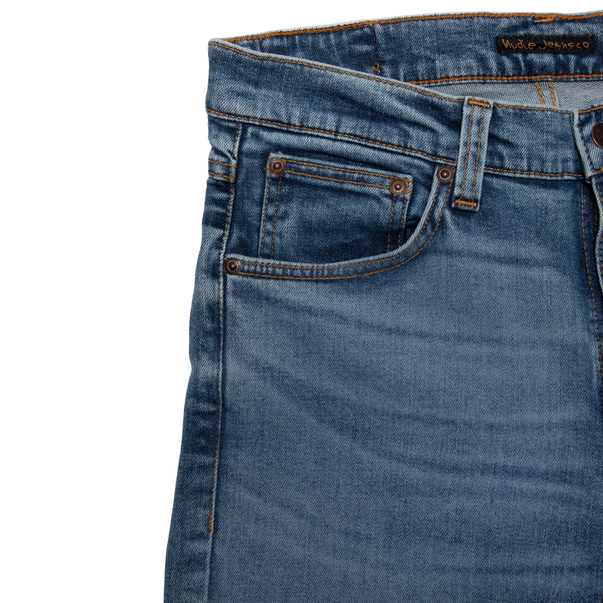 Nudie Jeans Lean Dean — Lost Orange — view 3