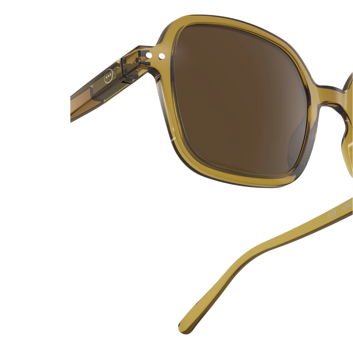 Izipizi Sun Office Golden Green Brown Lenses_golden Green — view 4
