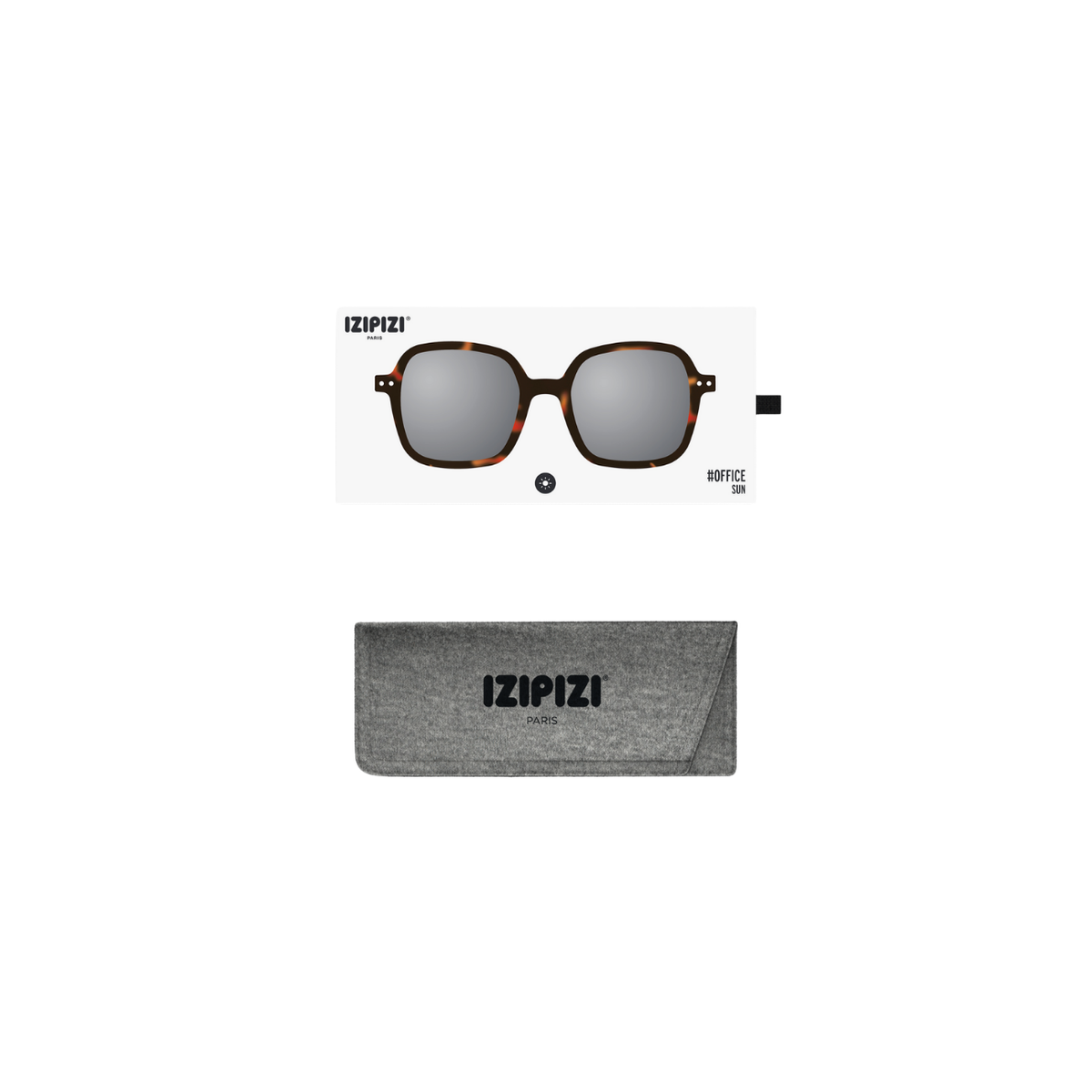 Izipizi Sun Office Tortoise Grey Lenses — Tortoise — view 6