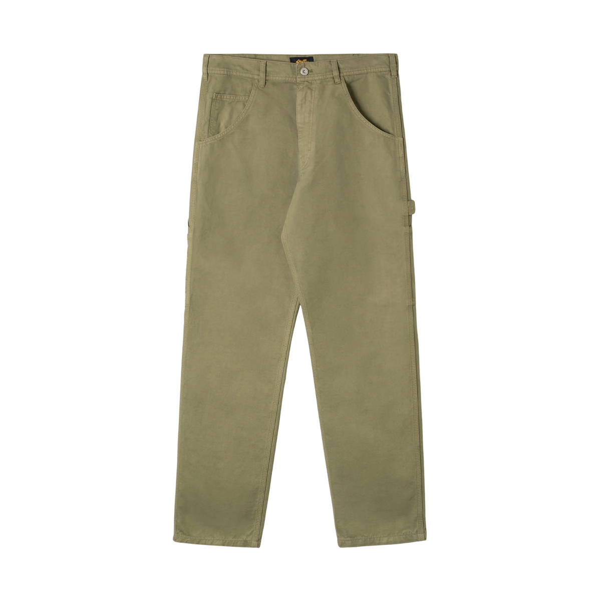 Stan Ray '80s Painter Pant — Olive Twill — front view
