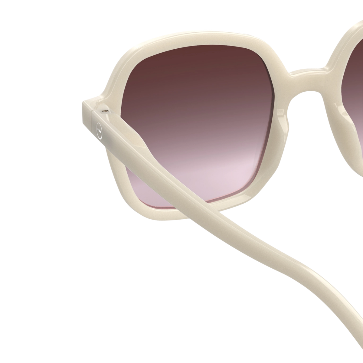 Izipizi Sun Office Vintage Cream Violet Shading Lenses_vintage Cream — view 4