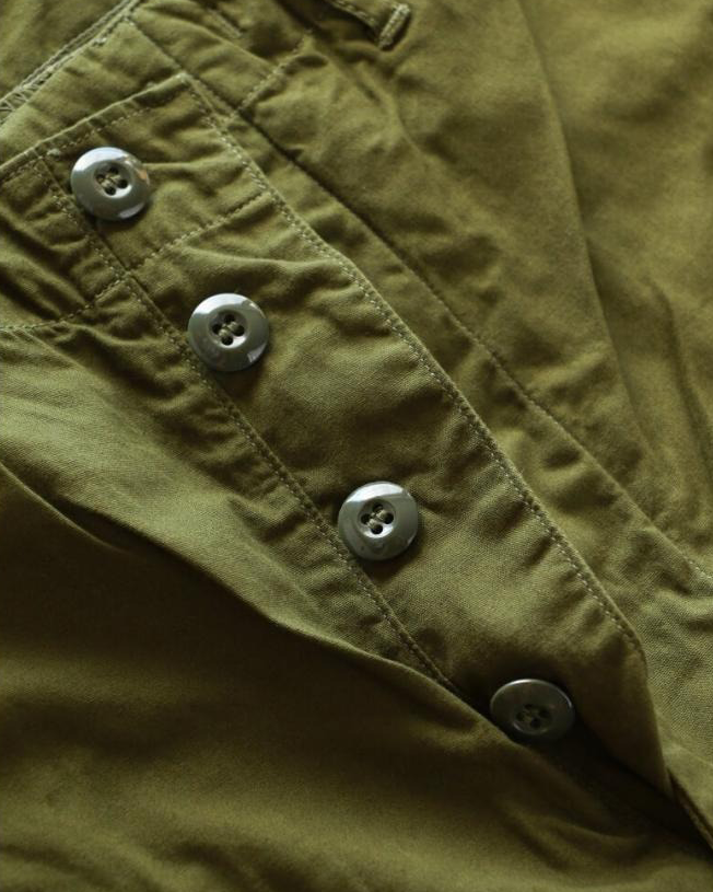 TCB Jeans Tropical Trousers — Olive — view 4
