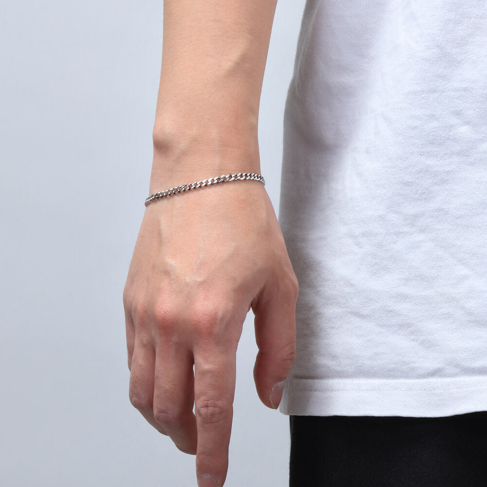 Saad Kihei Chain Bracelet Slim 21cm — view 3