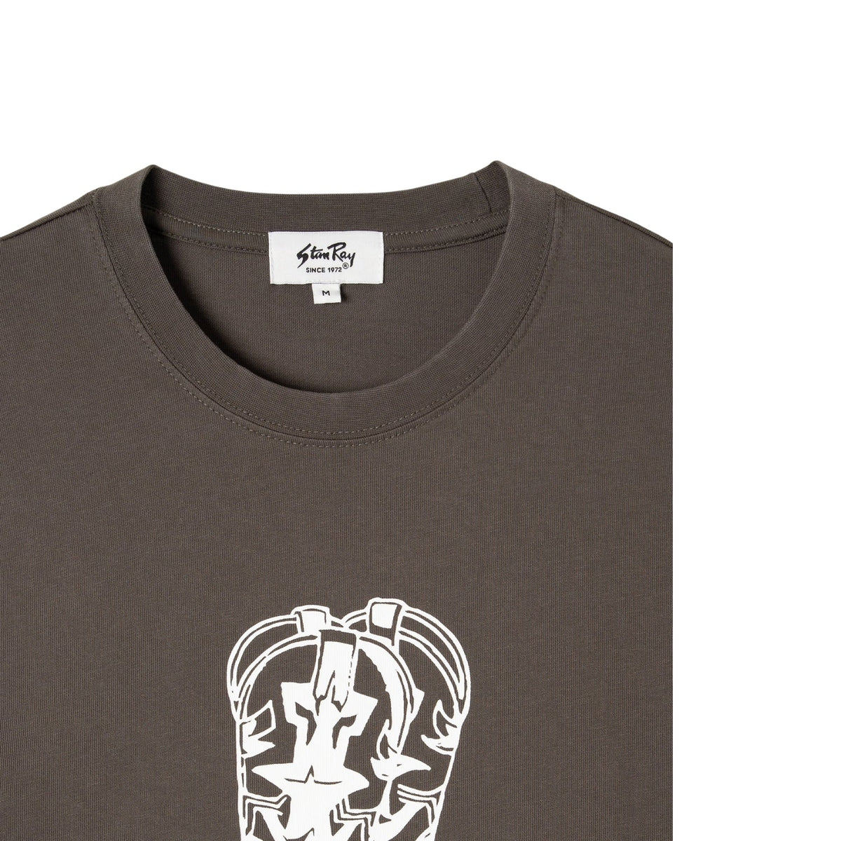 Stan Ray Boots T-Shirt — Washed Black — view 2