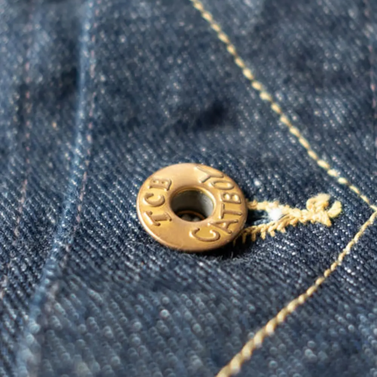 TCB Jeans Cats Drive Jacket — Indigo — view 3