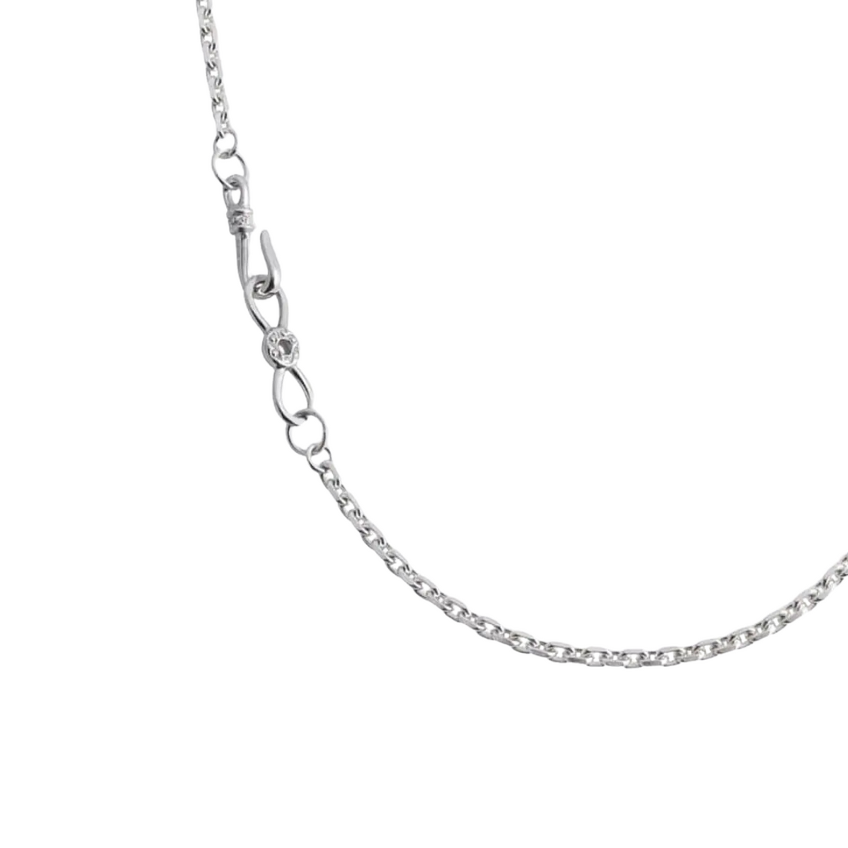 Saad Arabesque End Hook Silver 925 Necklace Parts — No Color — view 3