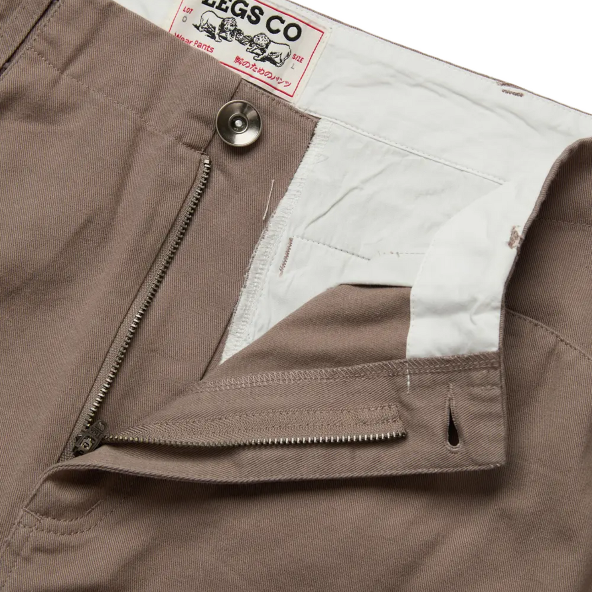 Legs Co Straight Cut - Regular Work Pants — Grey — view 3