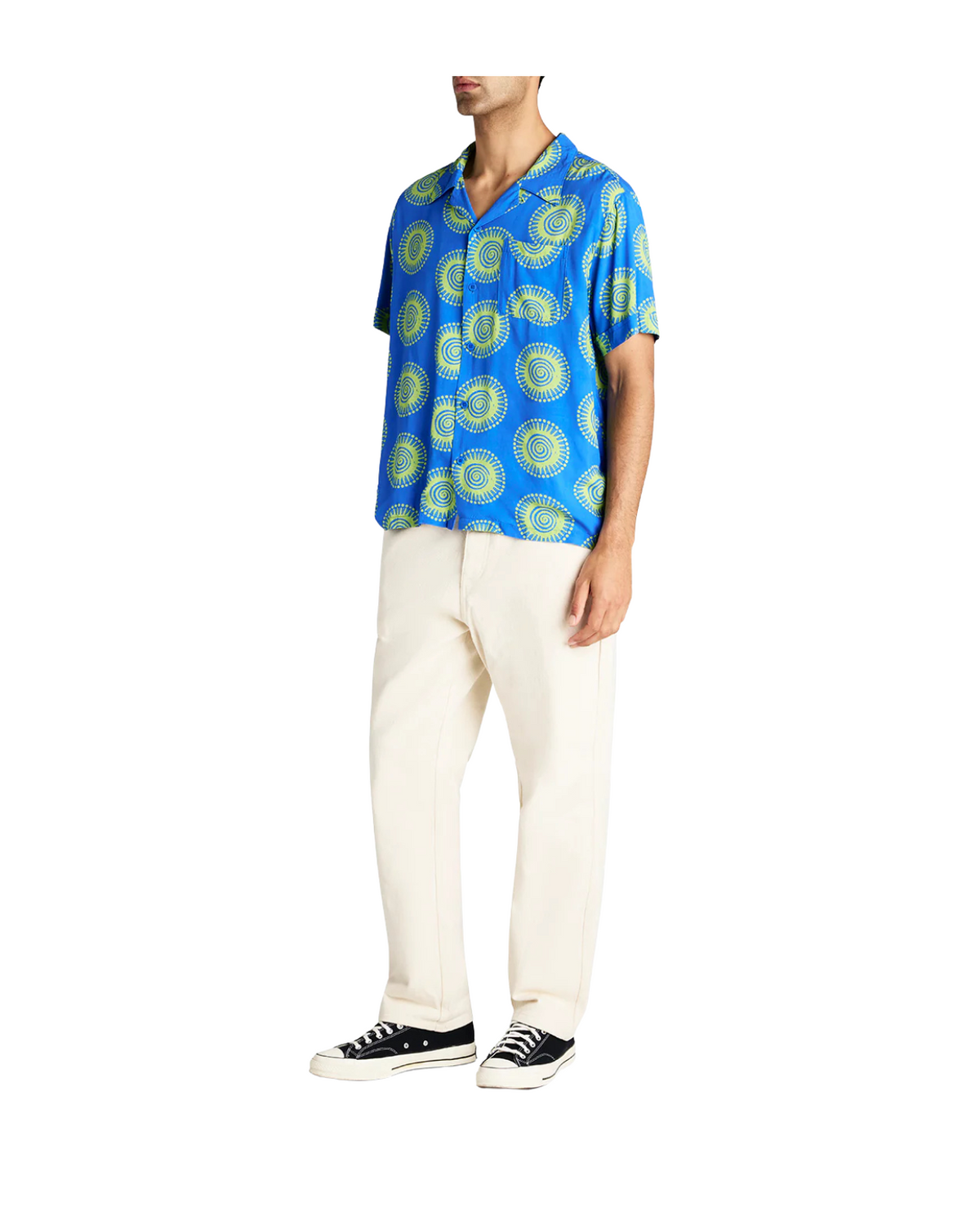 DEUS EX MACHINA PORTAL SHIRT BLUE