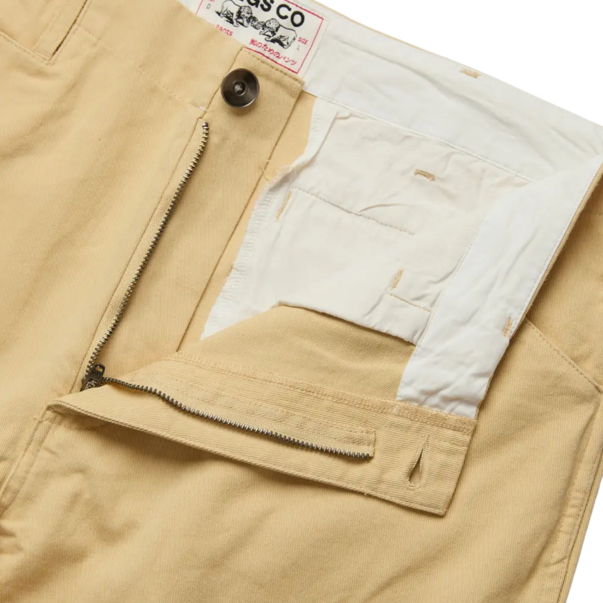 Legs Co Straight Cut - Regular Work Pants — Beige — view 3