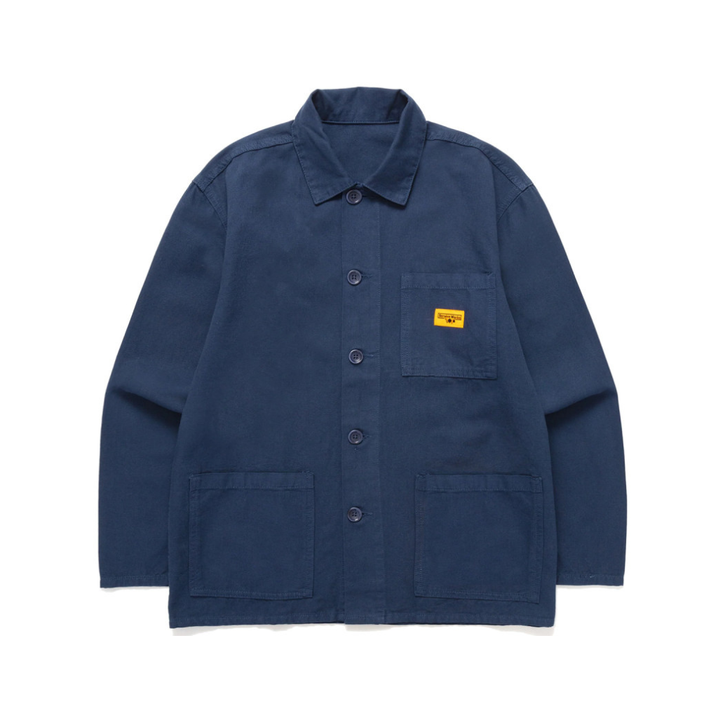 SERVICE WORKS Canvas Chore Shirt — Navy