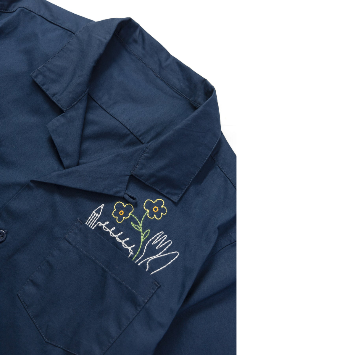 Service Works Light Twill Necessities Shirt — Navy — view 2