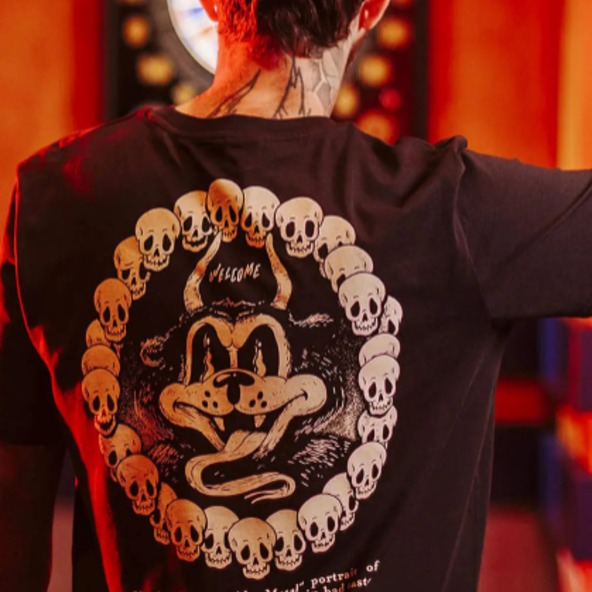 The Dudes Belzeebud T-Shirt — Black — view 3