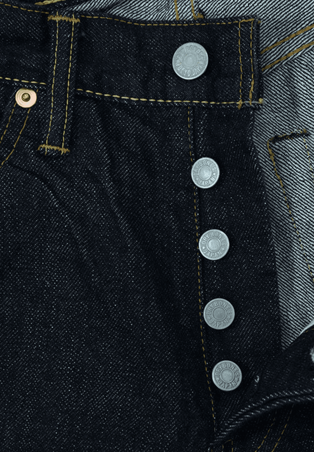 Dry Bones Slim Straight — Indigo — view 3