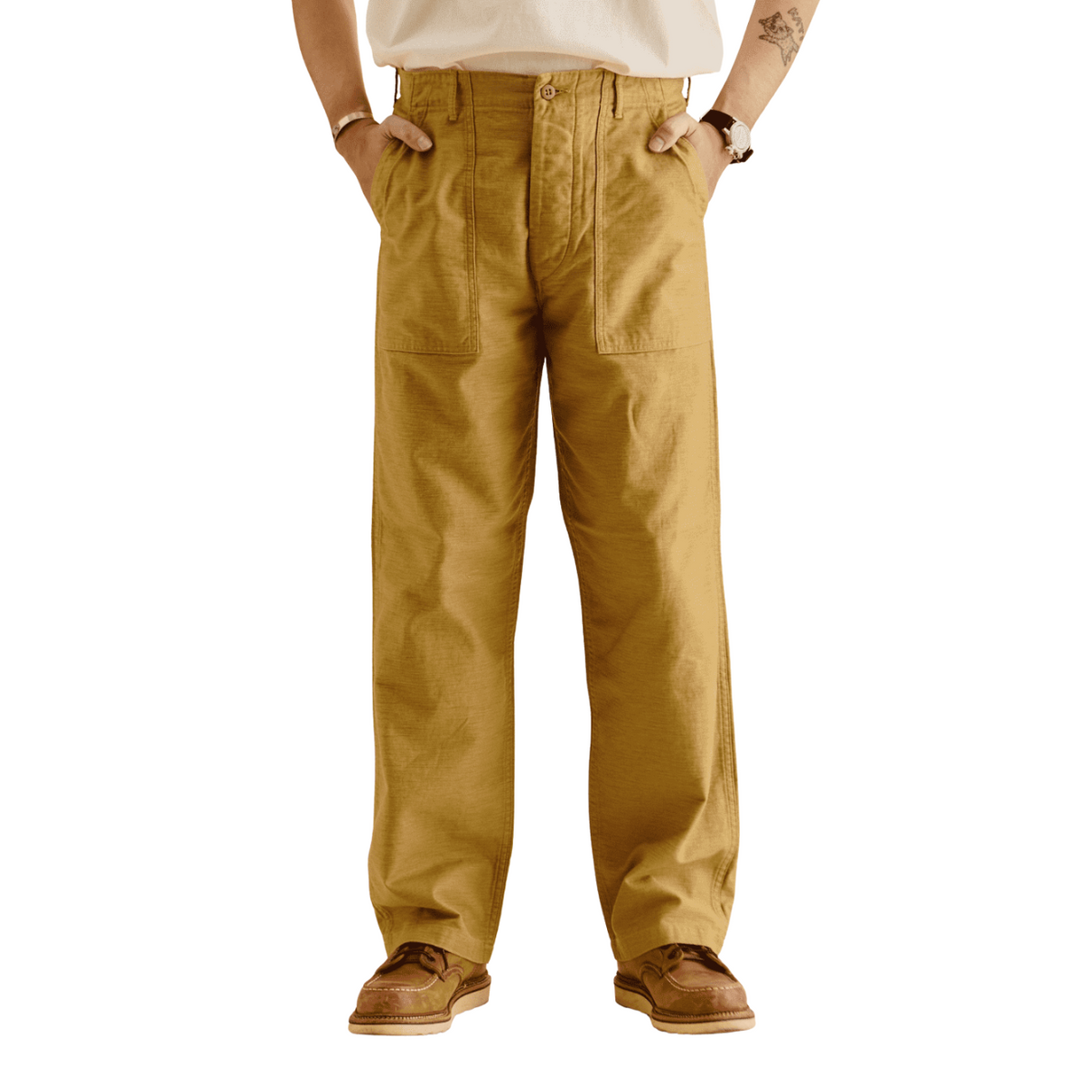 orSlow Us Army Fatigue Pants — Khaki — view 2