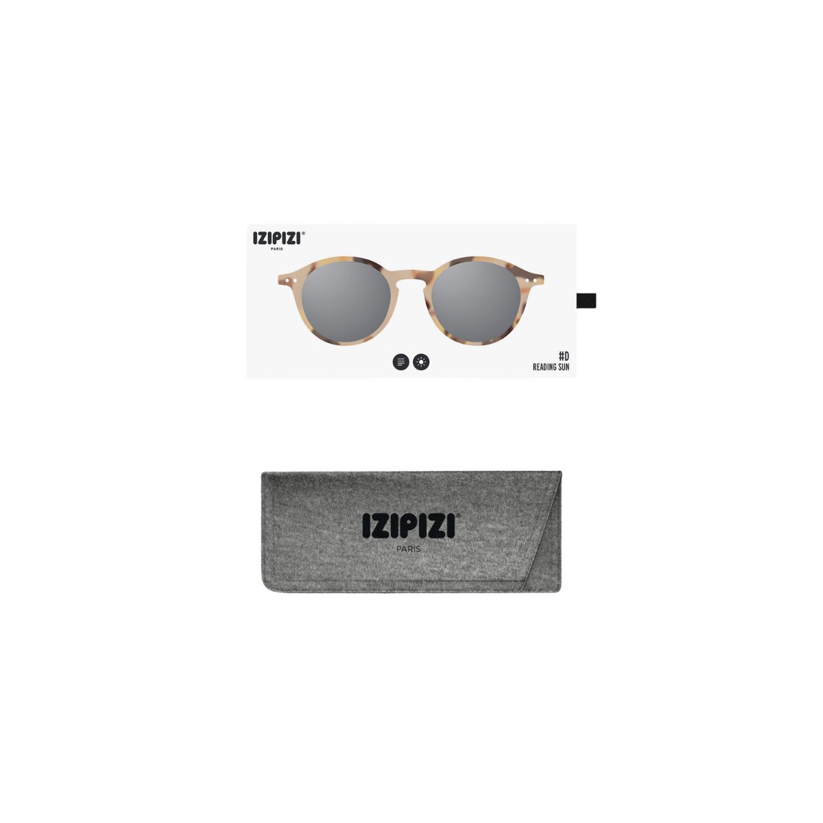 Izipizi Reading Sun D Light Tortoise Grey Lenses — view 6