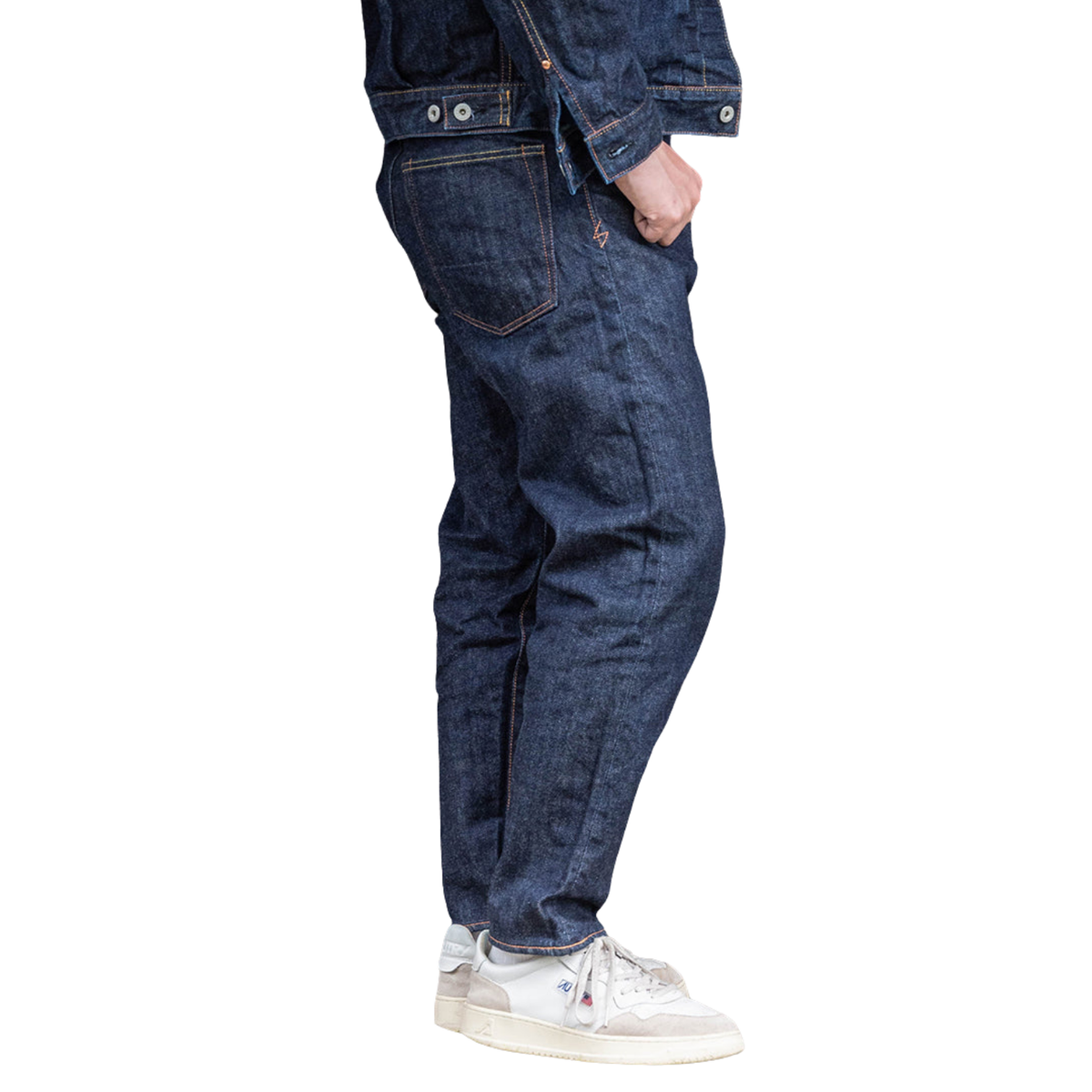 Yamane LOT.1920 NO.2 Regular Tapered — Denim — view 5