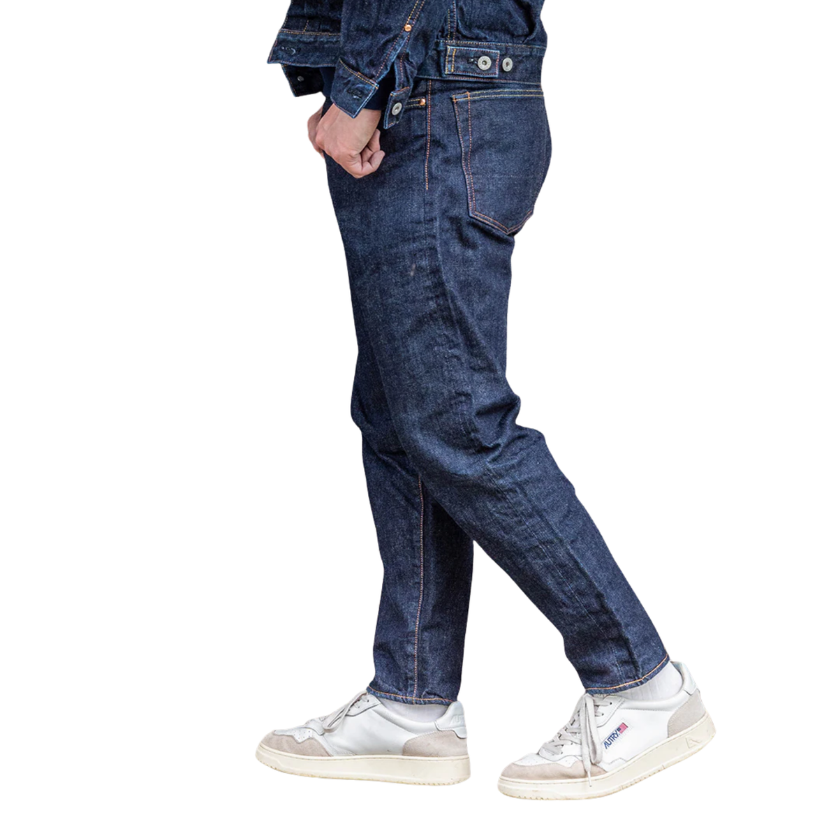 Yamane LOT.1920 NO.2 Regular Tapered — Denim — view 6