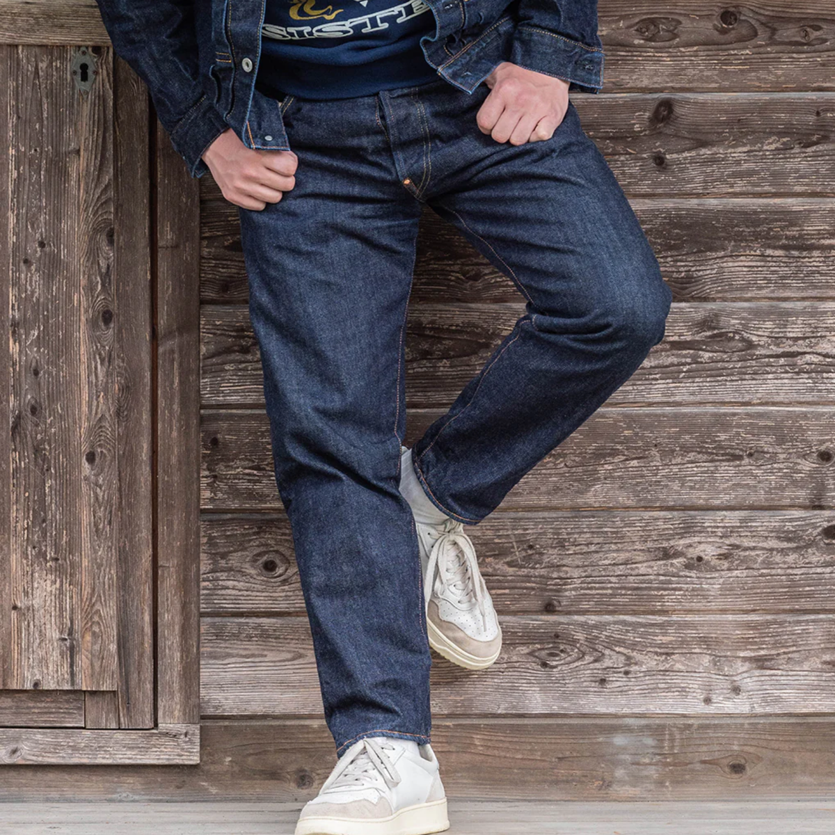Yamane LOT.1920 NO.2 Regular Tapered — Denim — view 7