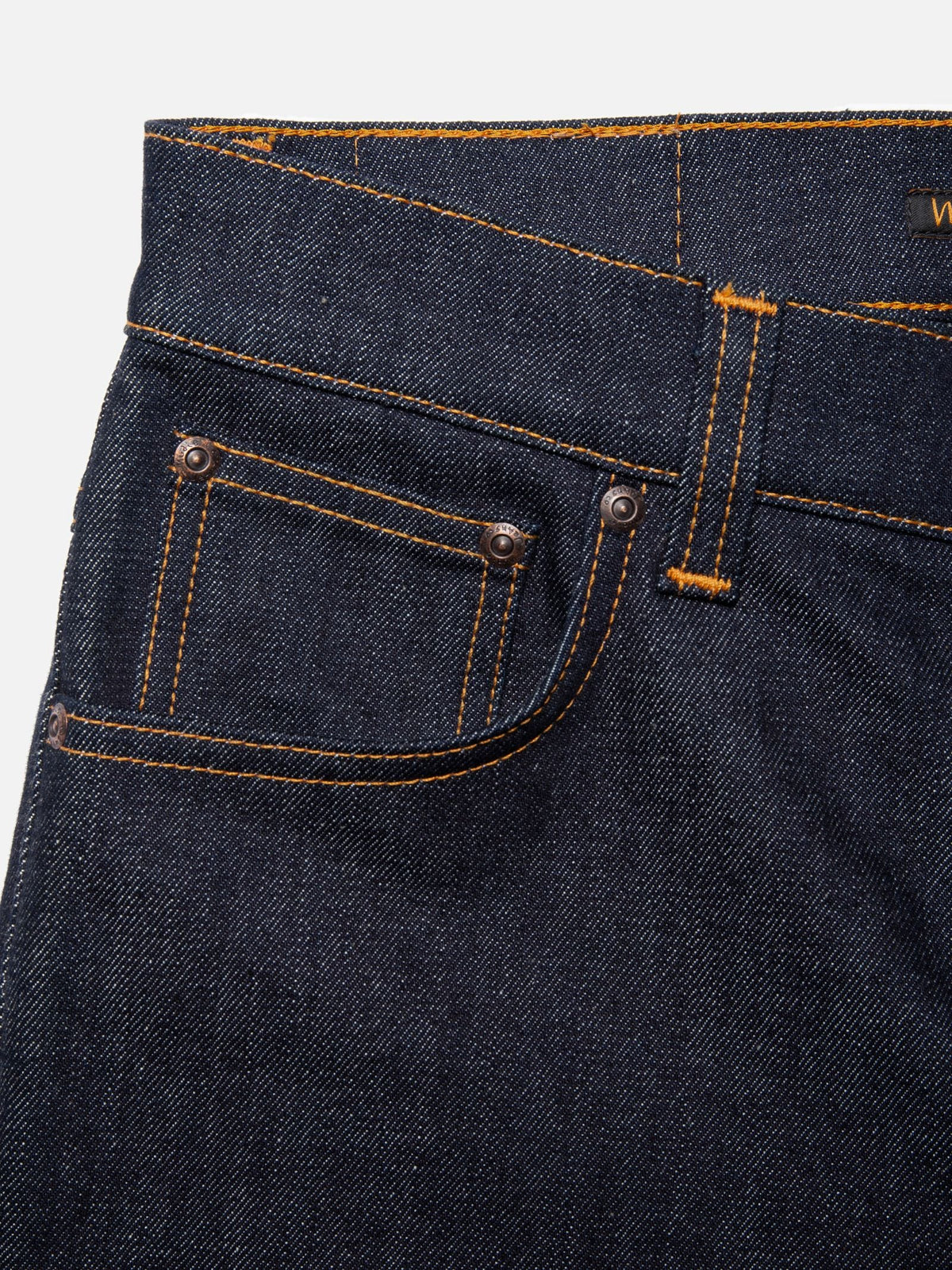 Nudie Jeans Grim Tim — Dry True Navy — view 7