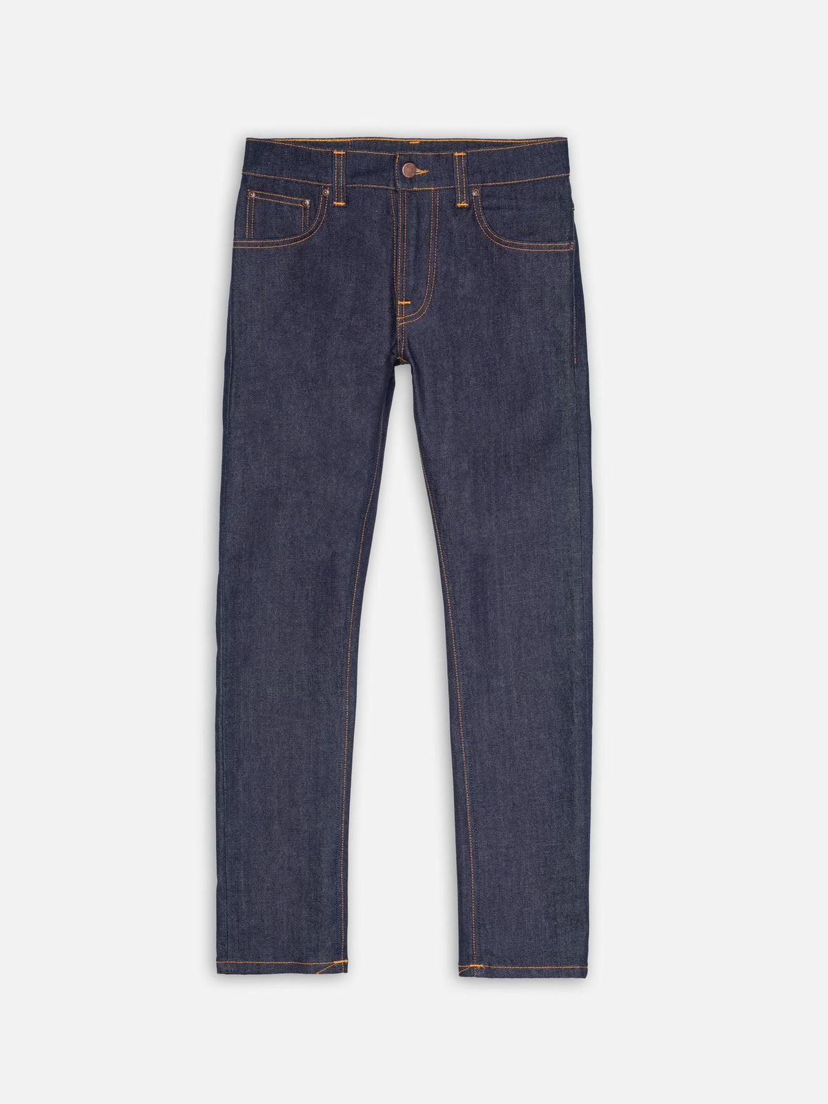 Nudie Jeans Grim Tim — Dry True Navy — front view