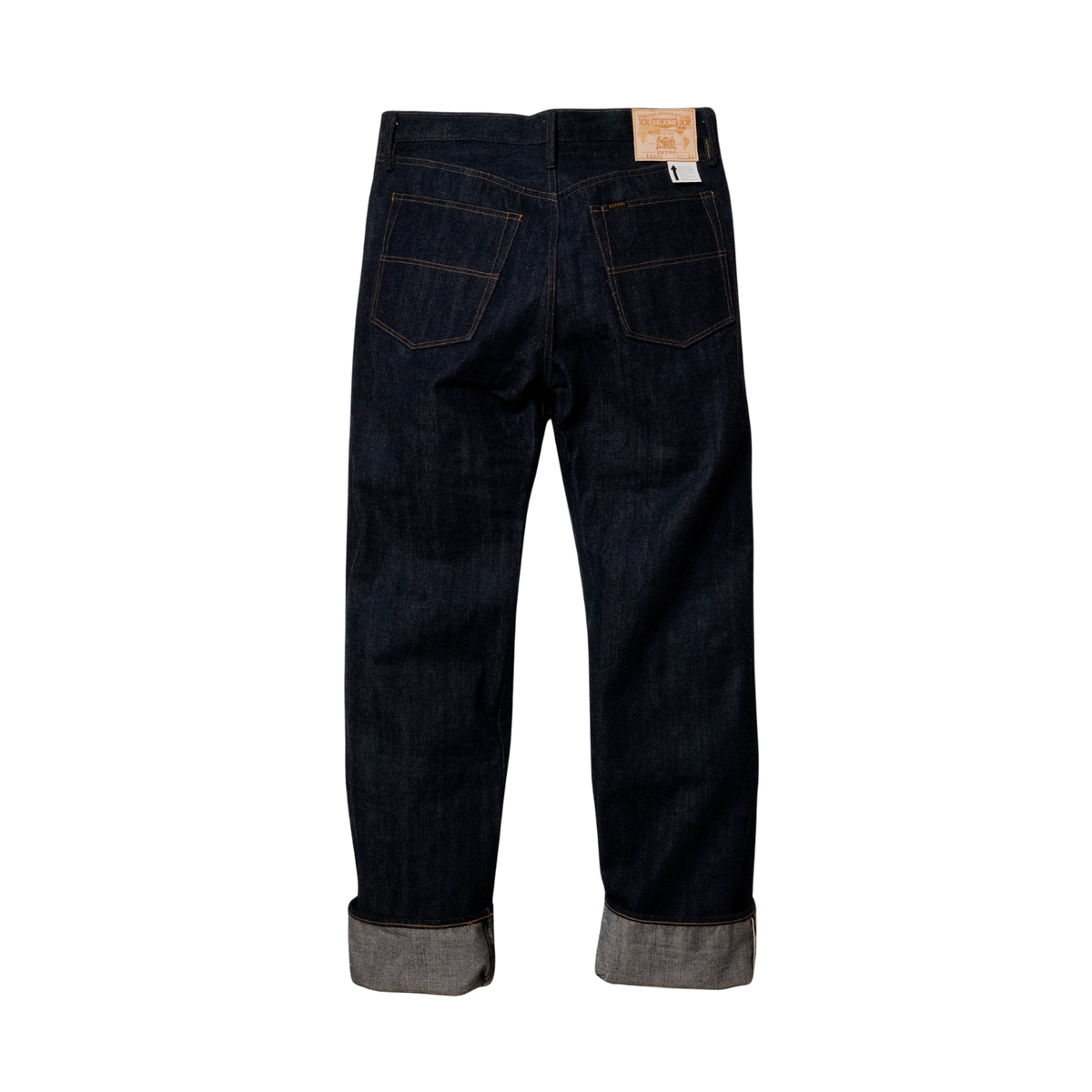 Big John XX001 Regular Straight Fit — Indigo — front view
