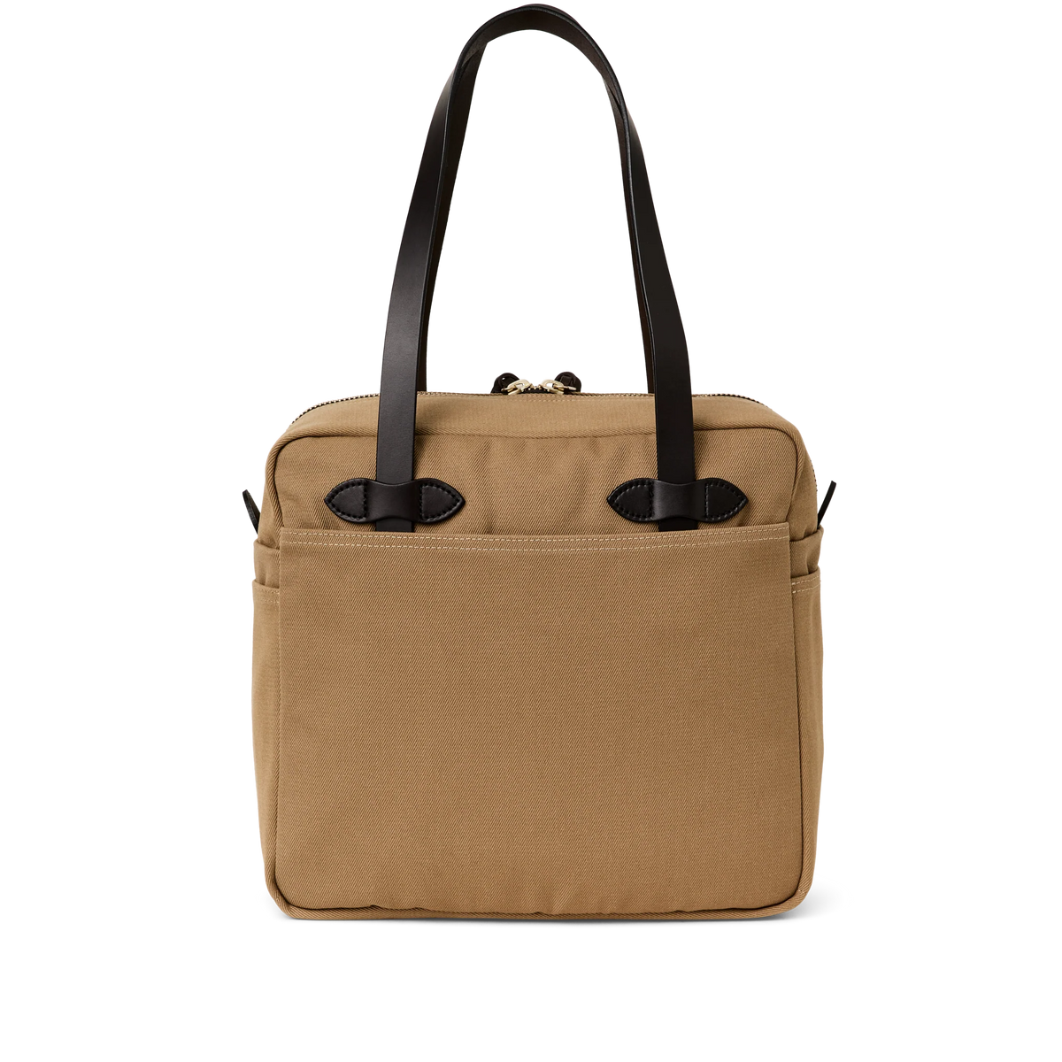Filson Rugged Twill Zipper Tote Bag — Tan — view 2