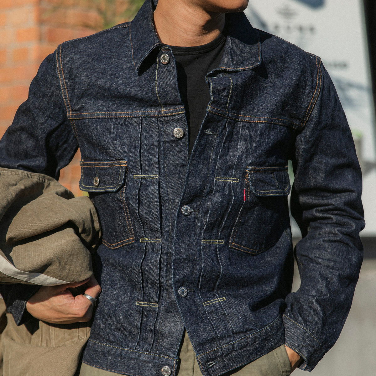 TCB Jeans '50s Jacket — Indigo — front view
