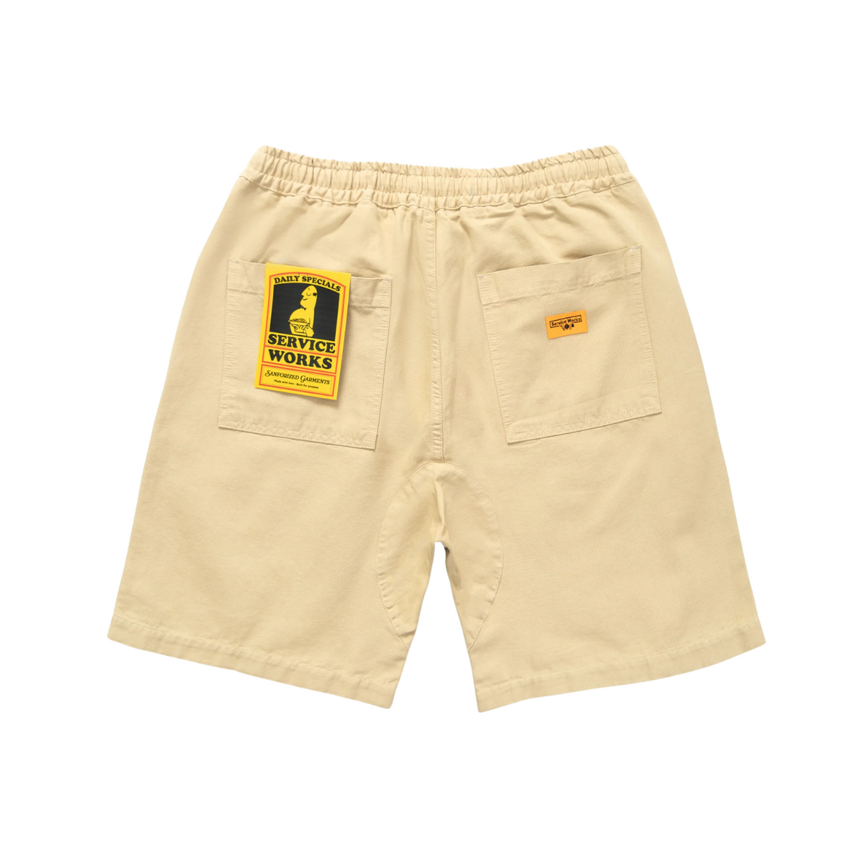 Service Works Canvas Chef Short — Khaki — view 2