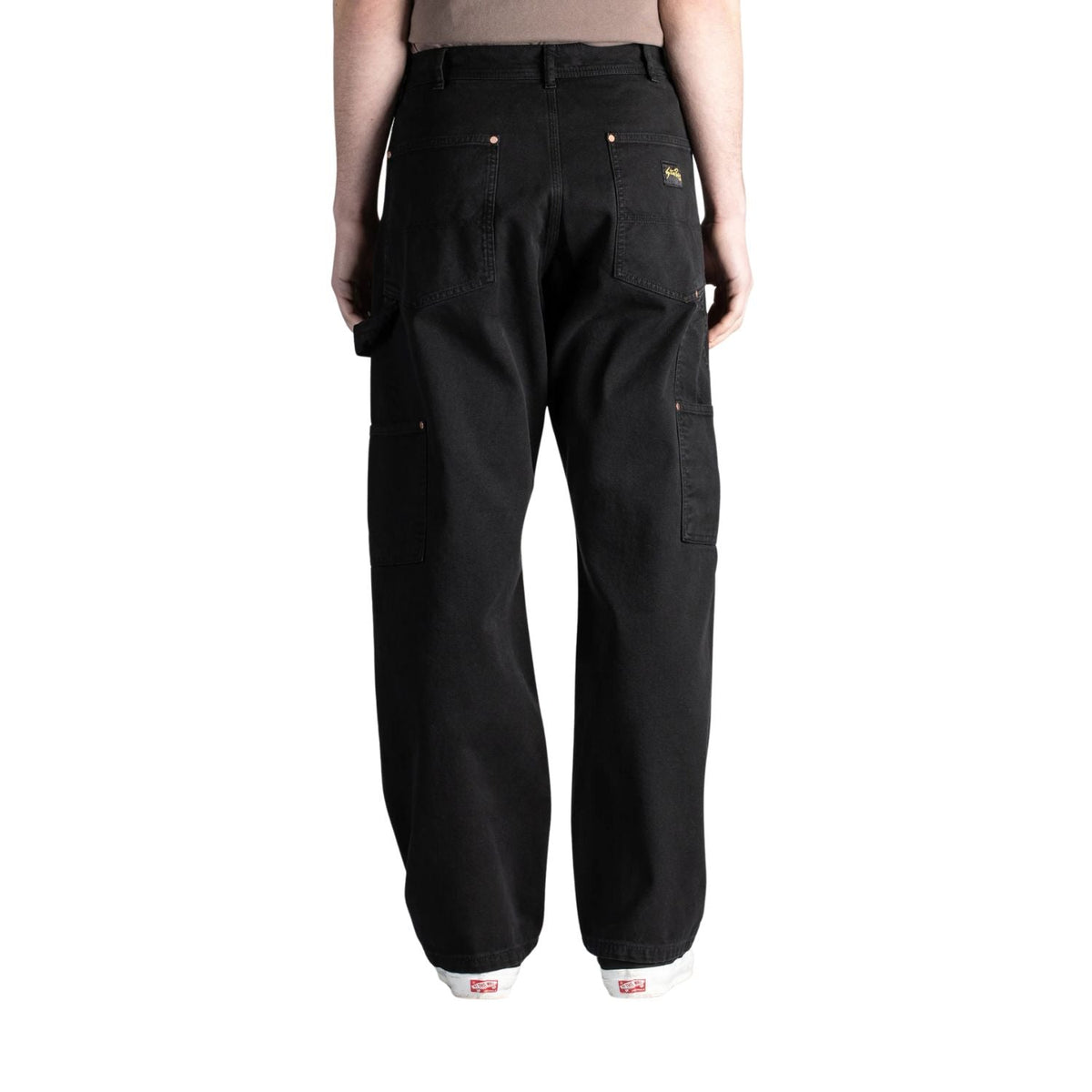 Stan Ray Double Knee Pant — Washed Black Duck — view 4