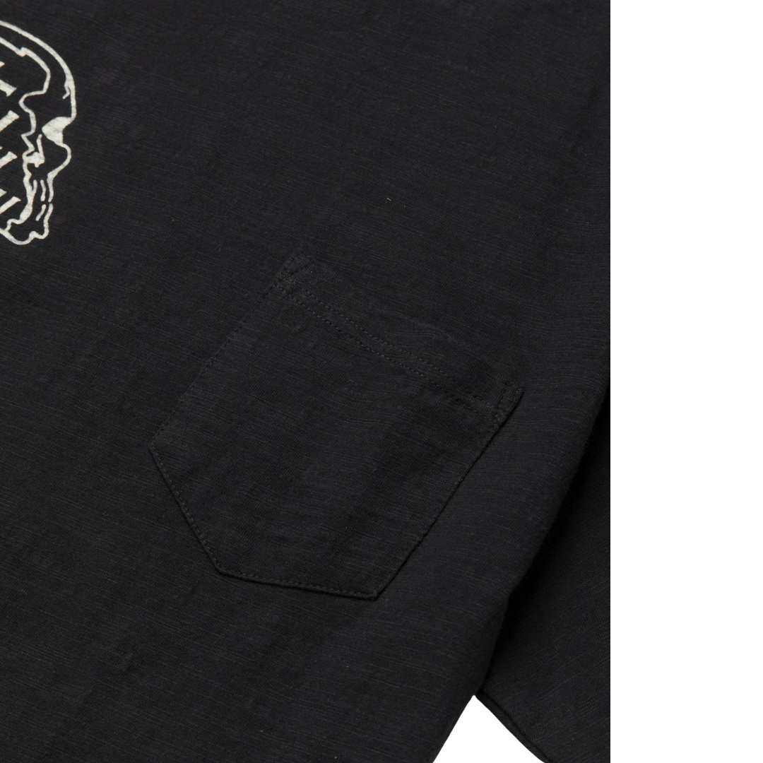 Telluride - Death Drifter Slub Pocket Tee — Black — view 5