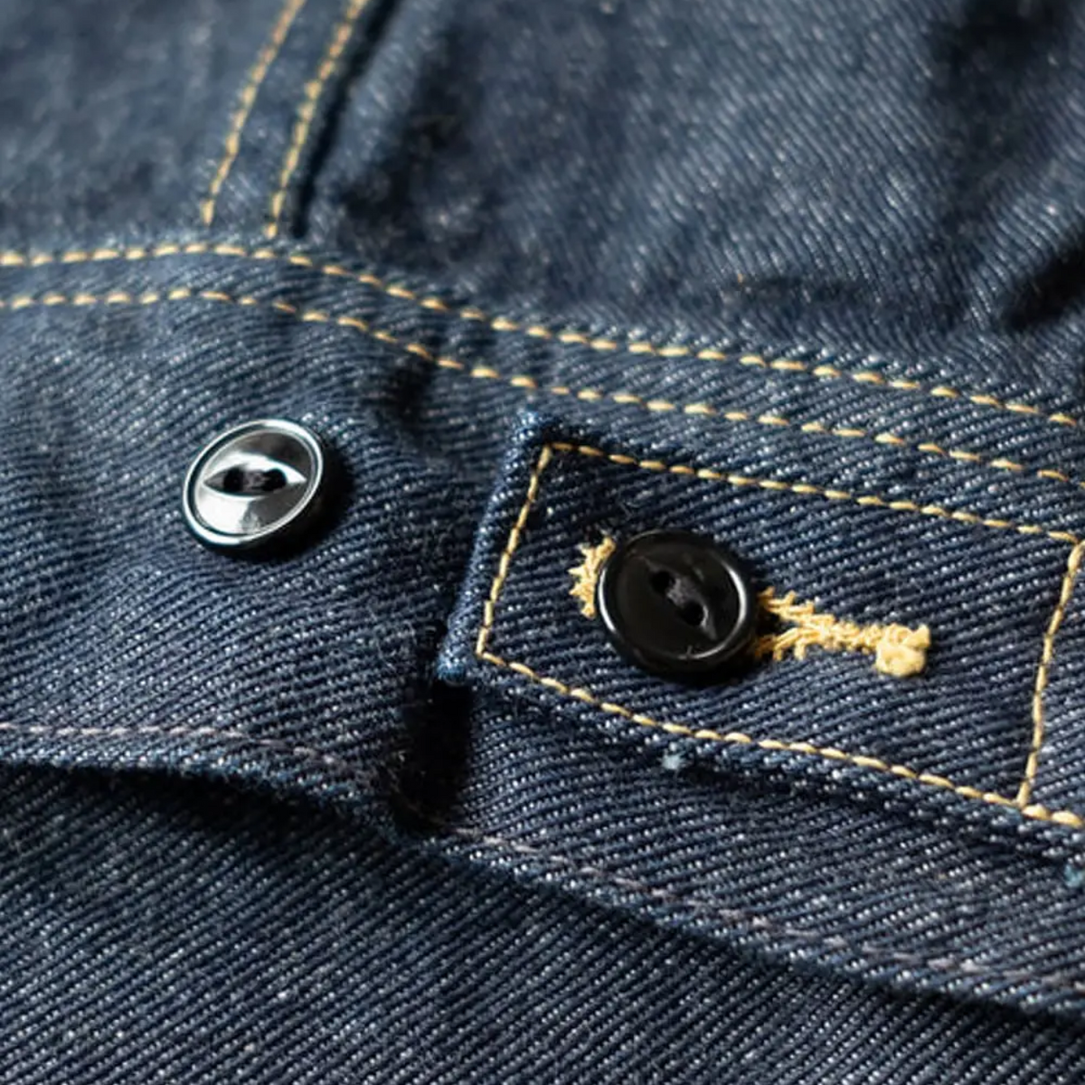 TCB Jeans Cats Drive Jacket — Indigo — view 4