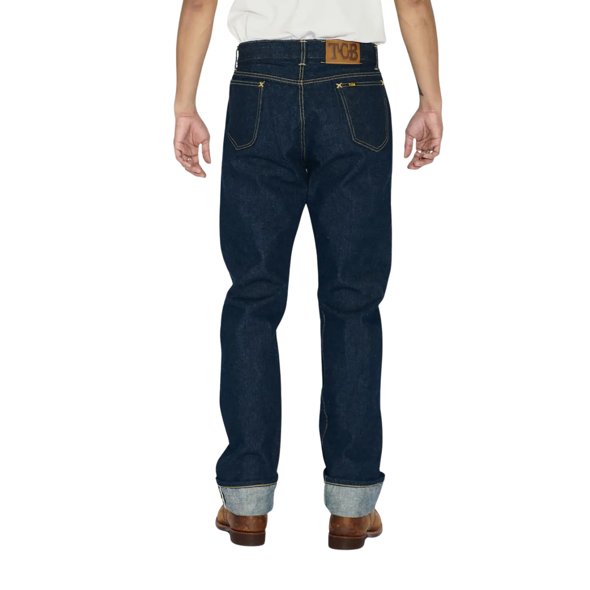 TCB Jeans Cats Drive Jeans — Indigo — view 4