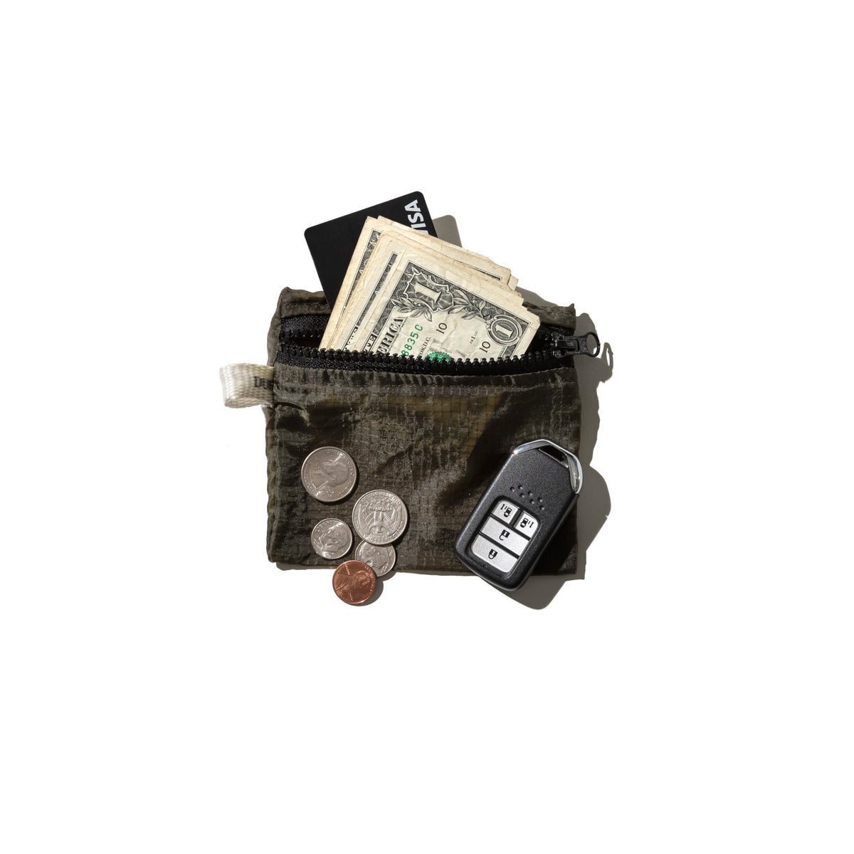 Puebco Vintage Parachute Light Pouch — front view