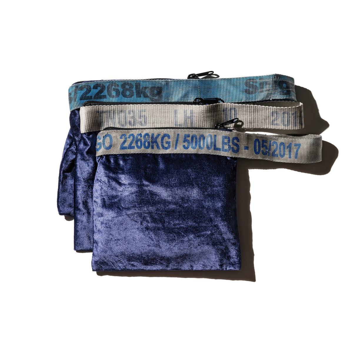 Puebco Vintage Sling Belt Pouch / Navy Blue — view 3