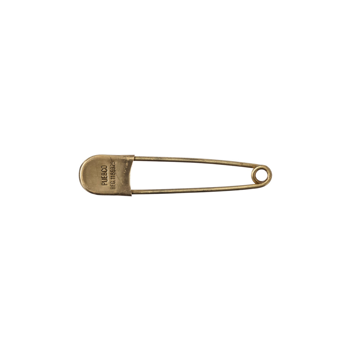 Puebco Brass Safety Pin 13cm — view 2