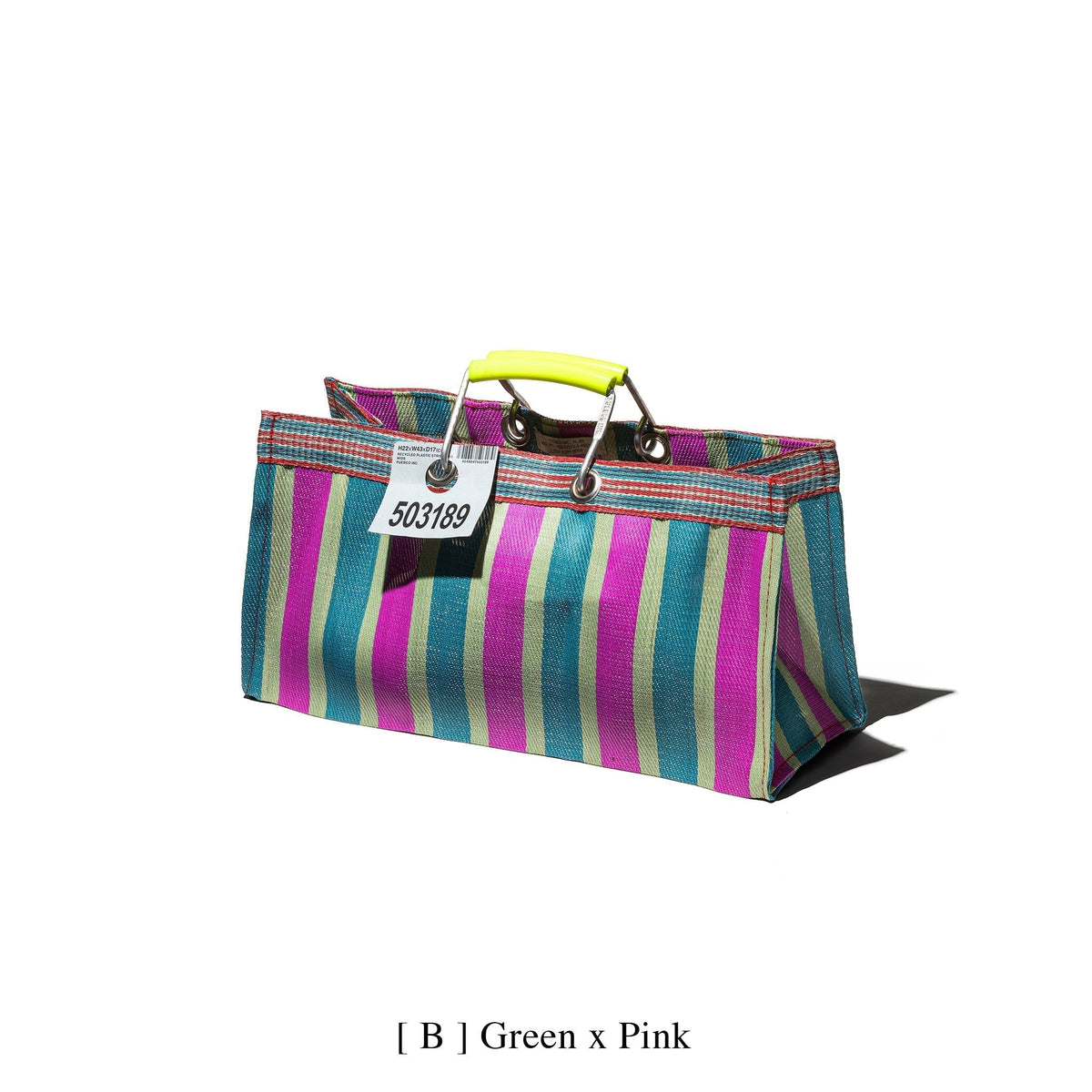 Puebco Recycled Plastic Stripe Bag / Wide — view 13