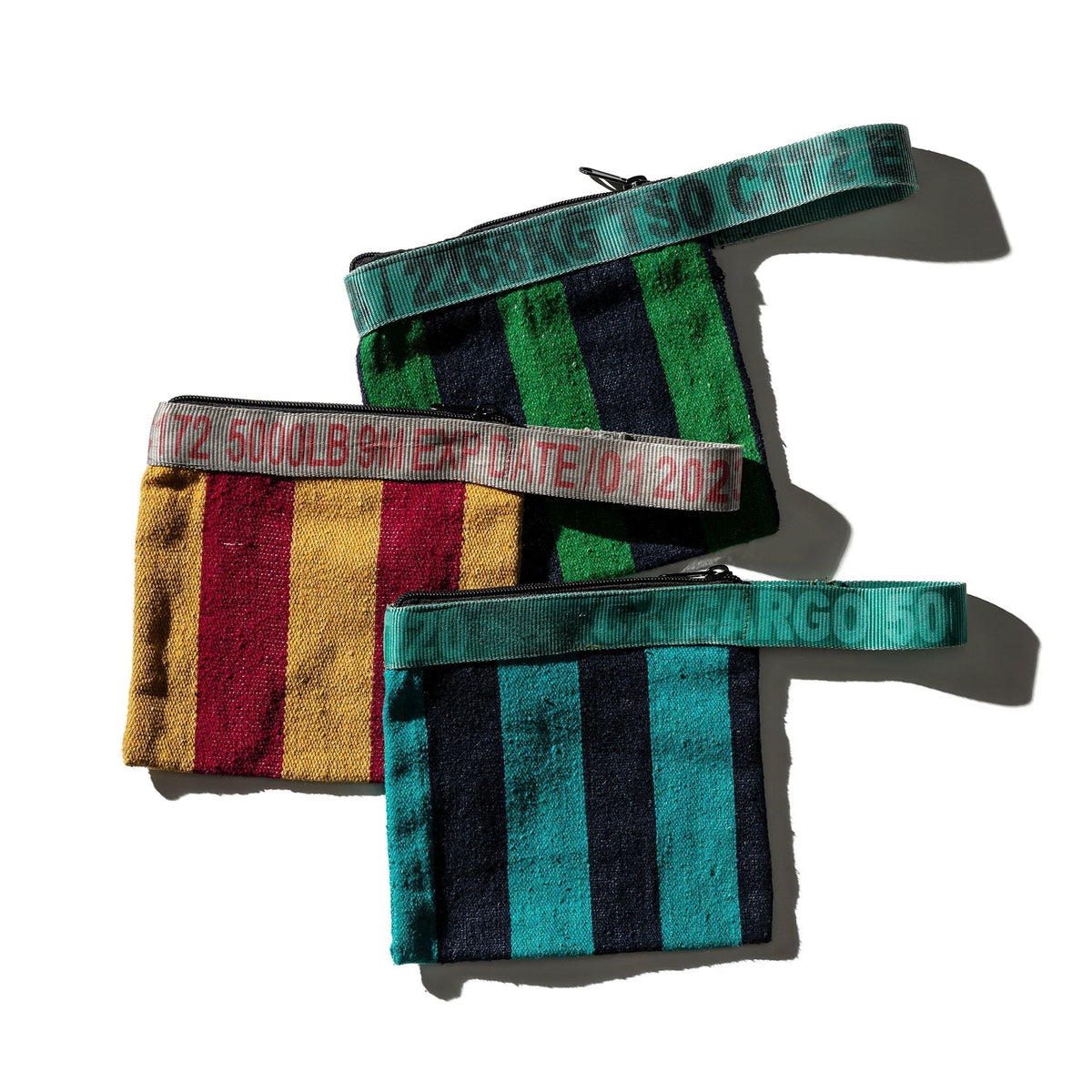 Puebco Rug Pouch / Mustard X Burgundy — view 2