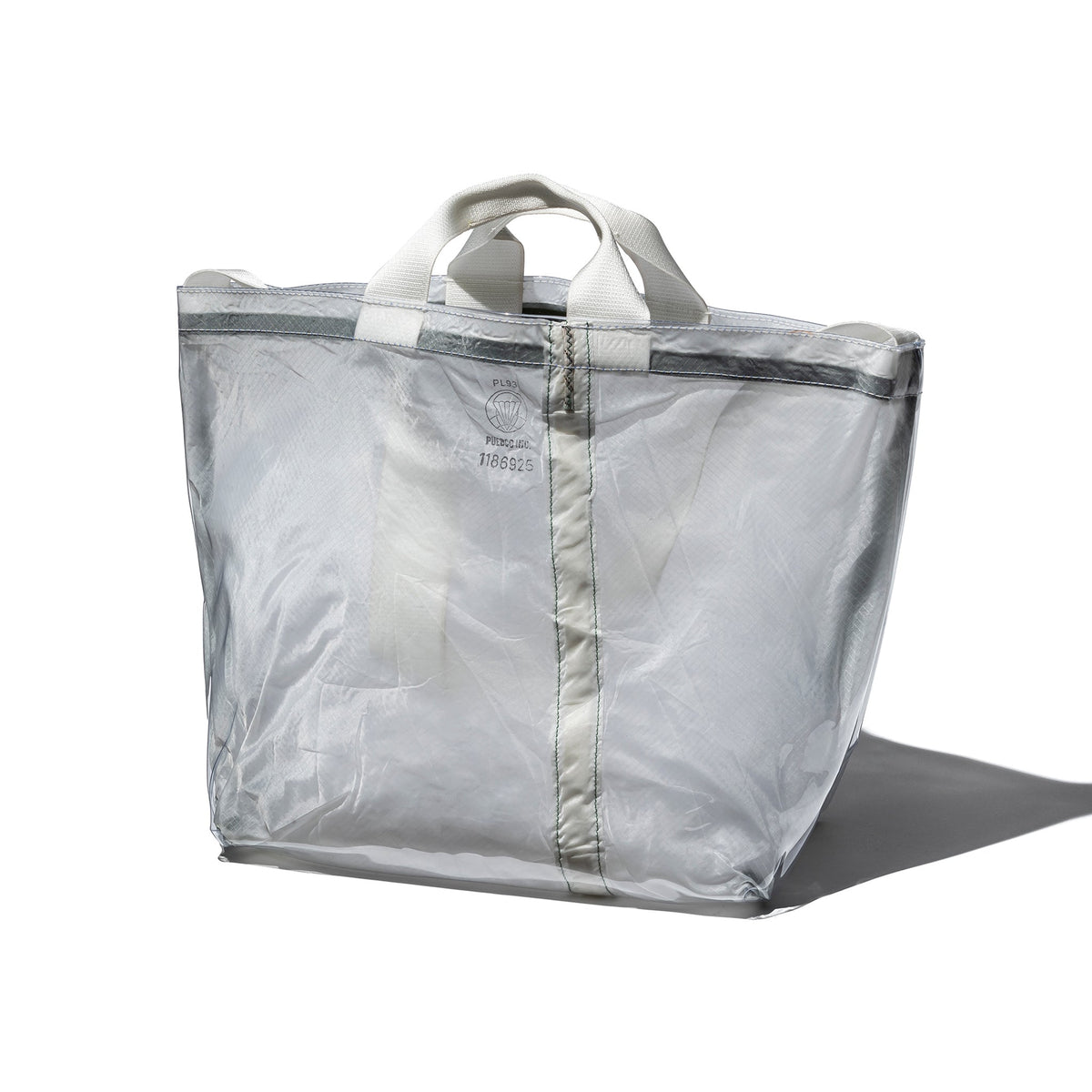 Puebco Covered Parachute Shoulder Bag — White — view 2