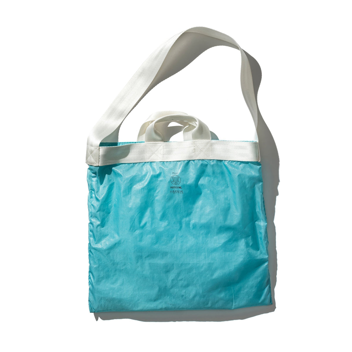 Puebco Vintage Parachute Light 2-Way Bag / Blue — view 3